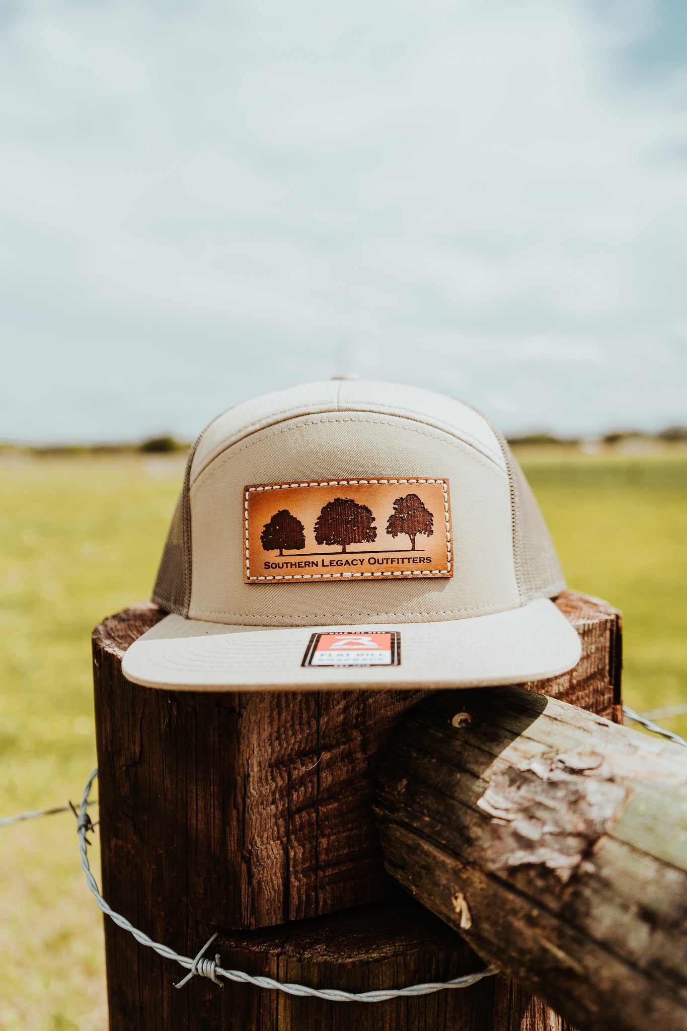 Leather Patch Hat