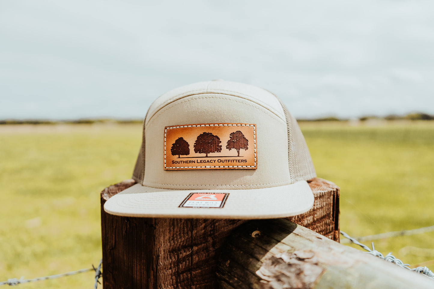 Leather Patch Hat