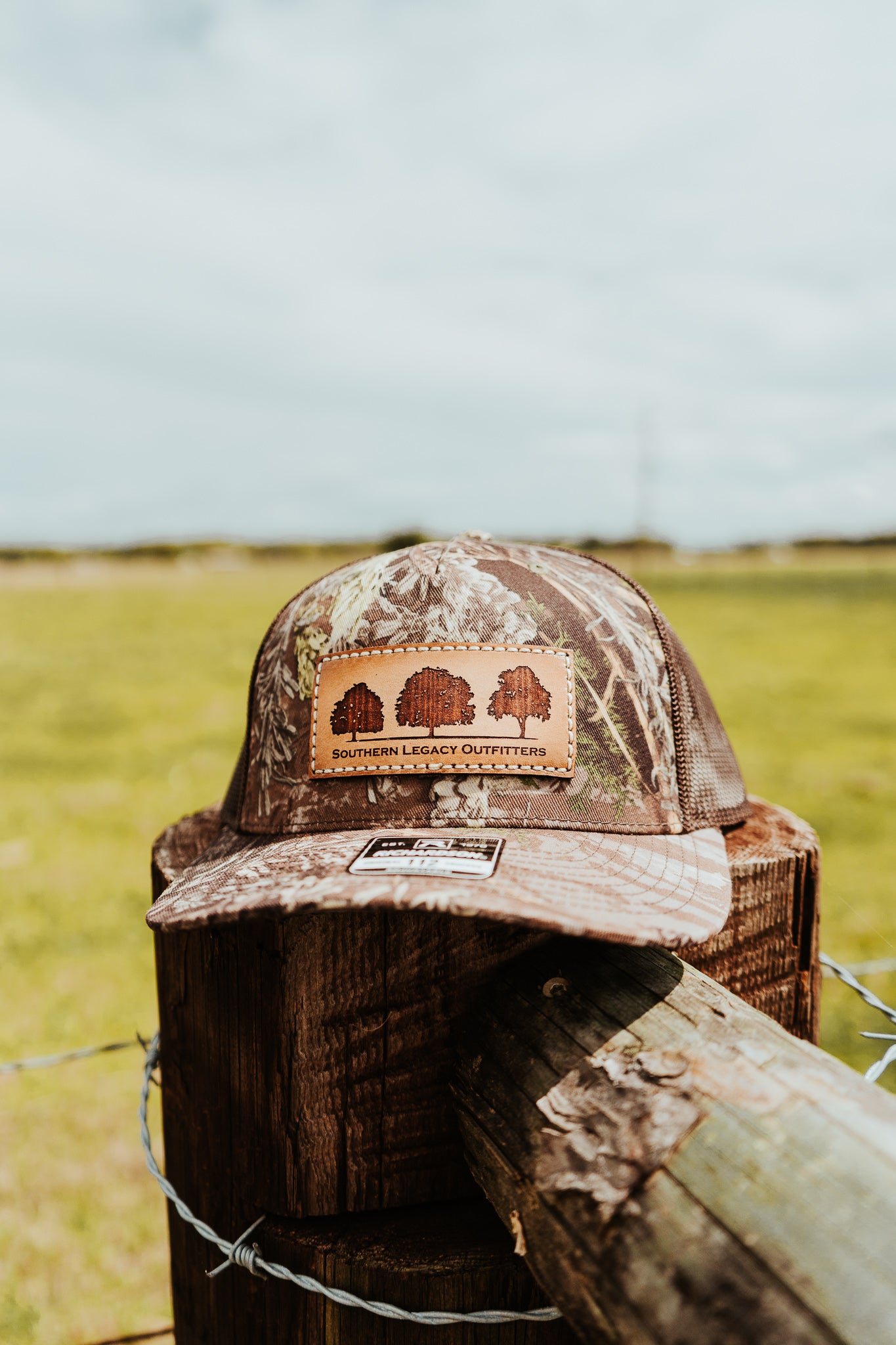 Leather Patch Hat