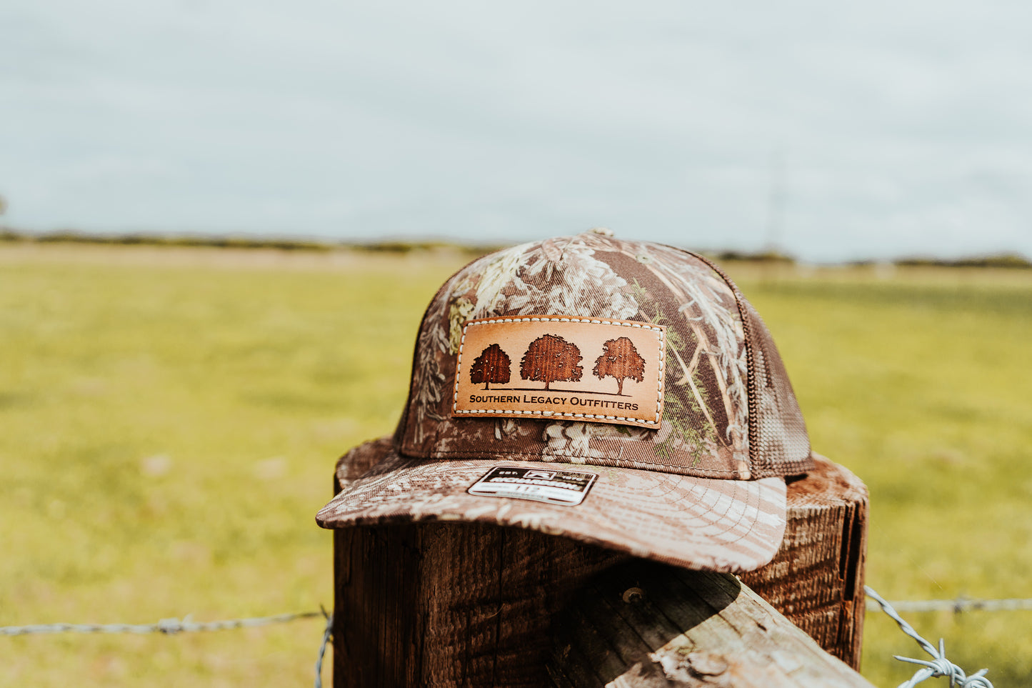 Leather Patch Hat