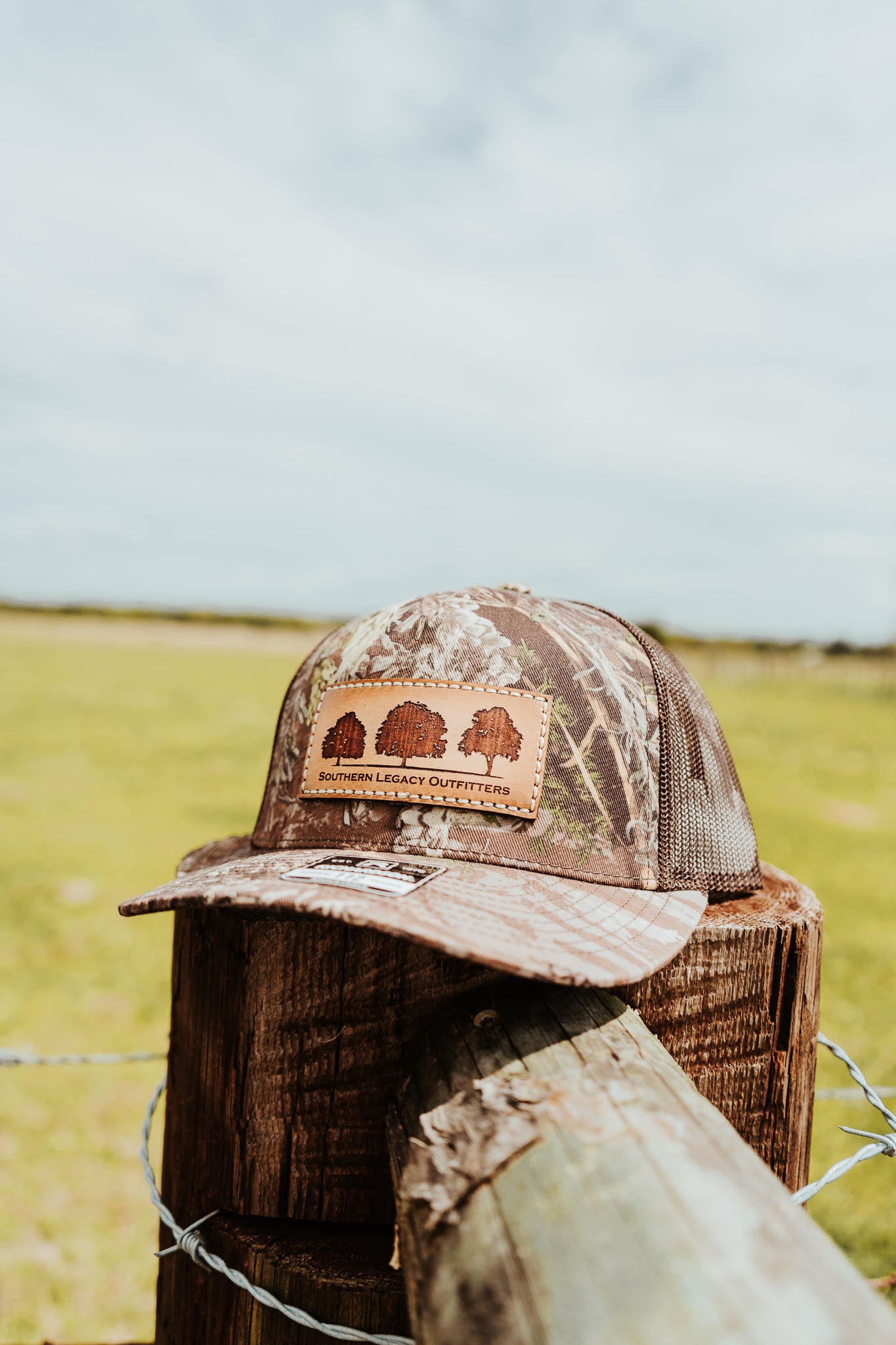 Leather Patch Hat