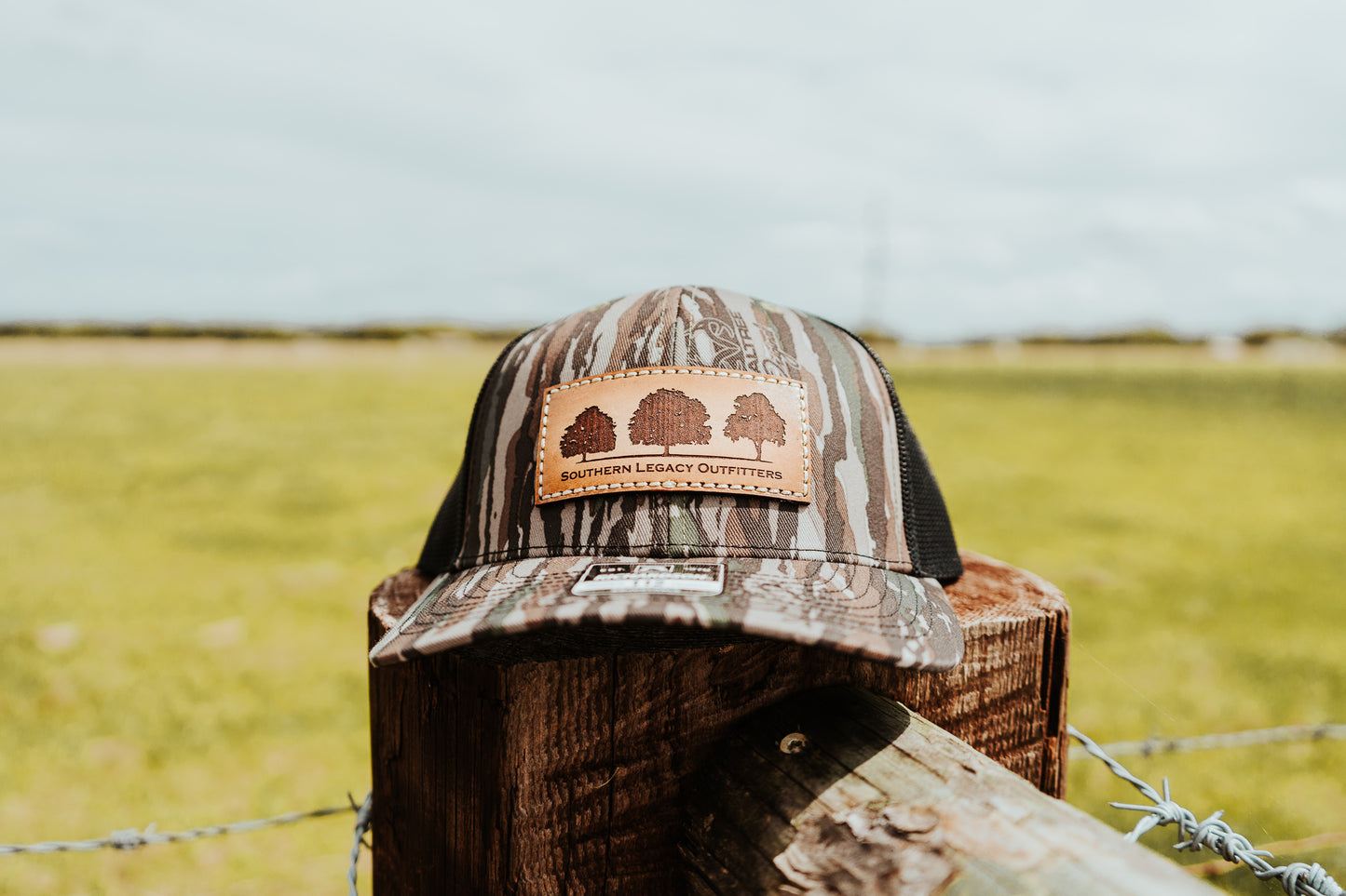 Leather Patch Hat